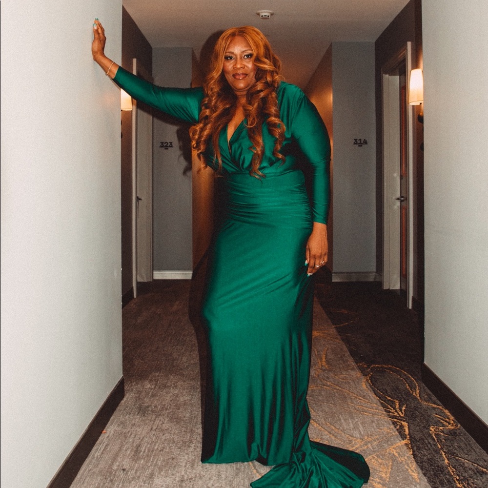 COPY - Emerald Gown for a wedding, birthday and more